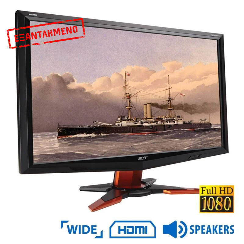 Used Monitor GD245HQ/Acer/24"FHD/1920x1080/Wide/Black/w/Speakers/D-SUB & DVI-D & HDMI Used Monitor GD245HQ/Acer/24"FHD/1920x1080/Wide/Black/w/Speakers/D-SUB & DVI-D & HDMI