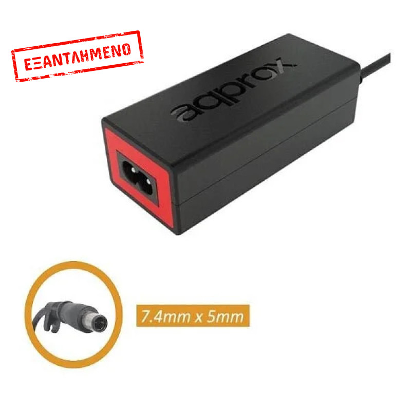 Φορτιστής για Laptop 90w APPA01 19V/4.74A 7,4 * 5mm Approx Φορτιστής για Laptop 90w APPA01 19V/4.74A 7,4 * 5mm Approx