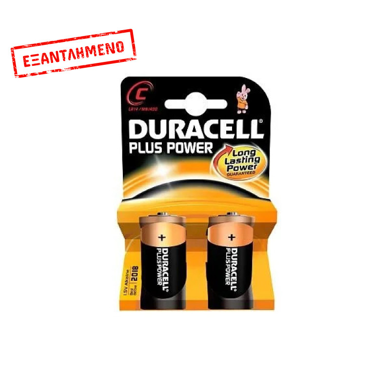 DURACELL  ALC C LR14 2τεμ Αλκαλική Μπαταρία