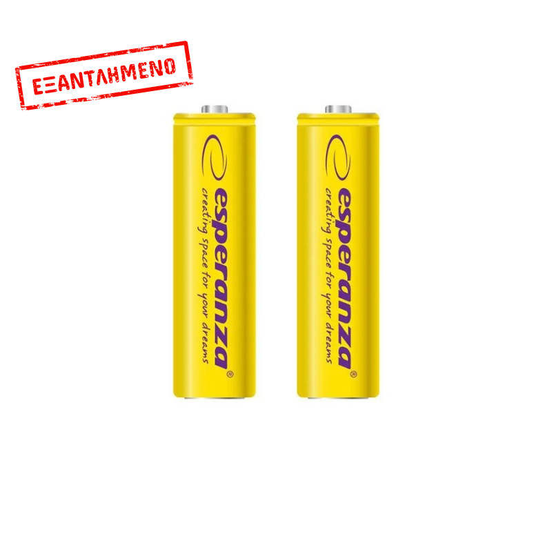 Μπαταρία 2000mA Ni-MH AA 2τεμ Επαναφορτιζόμενη EZA103Y κίτρινη Μπαταρία 2000mA Ni-MH AA 2τεμ Επαναφορτιζόμενη EZA103Y κίτρινη