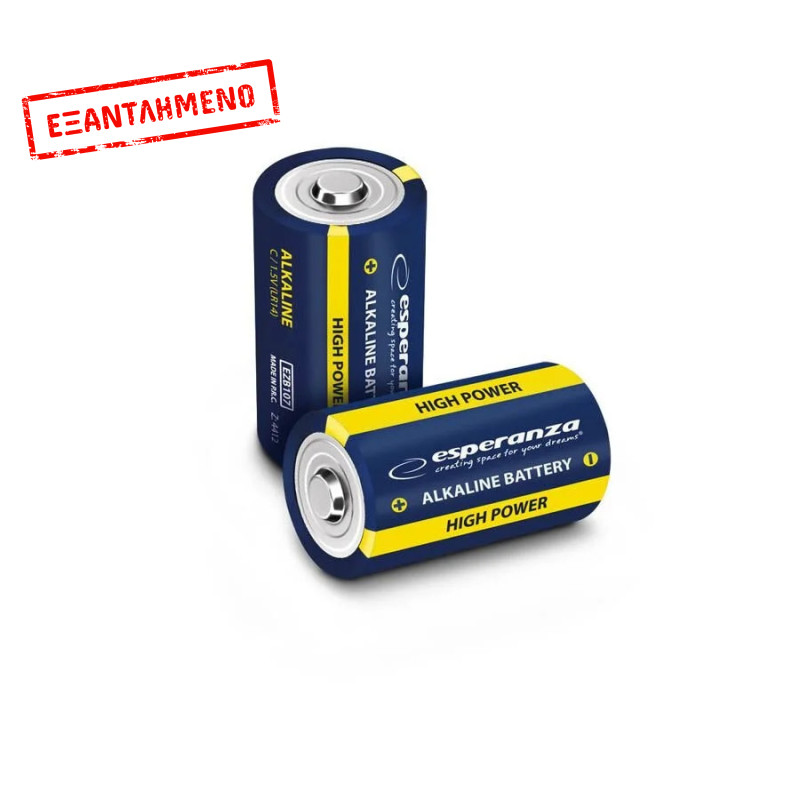 Μπαταρία LR14 C 2τεμ Αλκαλική EZB107 Μπαταρία LR14 C 2τεμ Αλκαλική EZB107