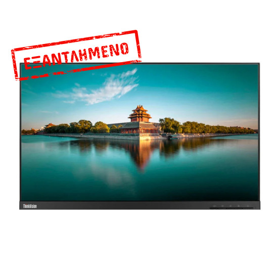 Used Monitor T23i-10 IPS LED/Lenovo /23``FHD/1920x1080/Wide/Black/No Stand/D-SUB & DP & HDMI & USB 3