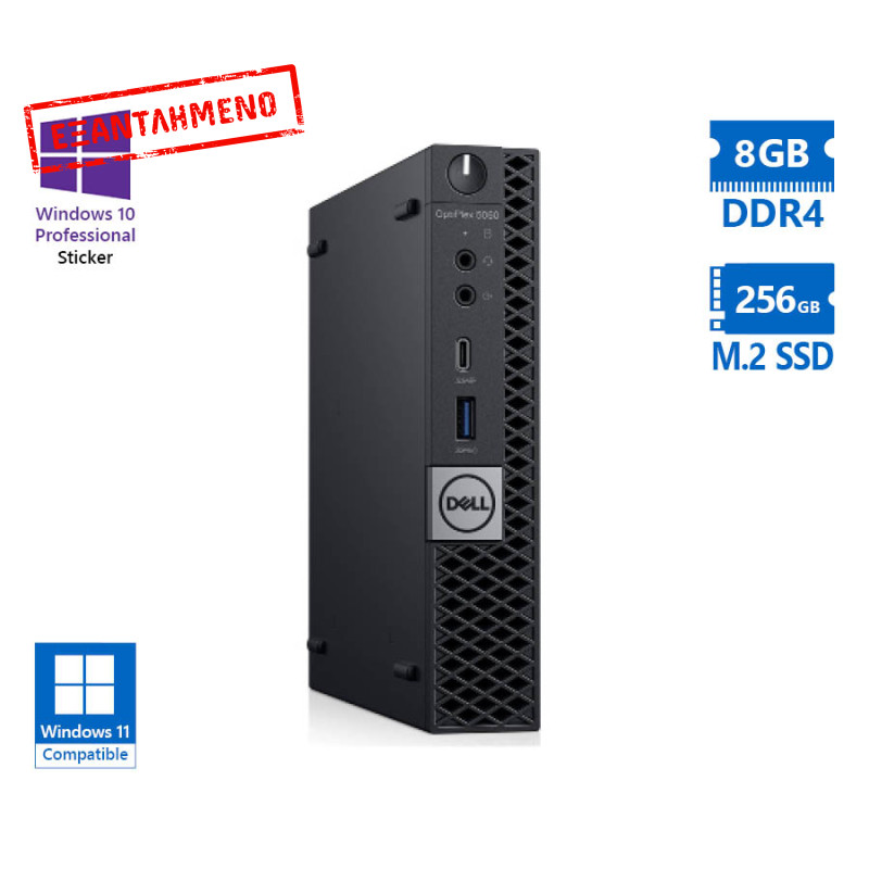 Dell Optiplex 5060 DM i5-8500T/8GB DDR4/256GB M.2 SSD/No ODD/10P Grade A Refurbished PC