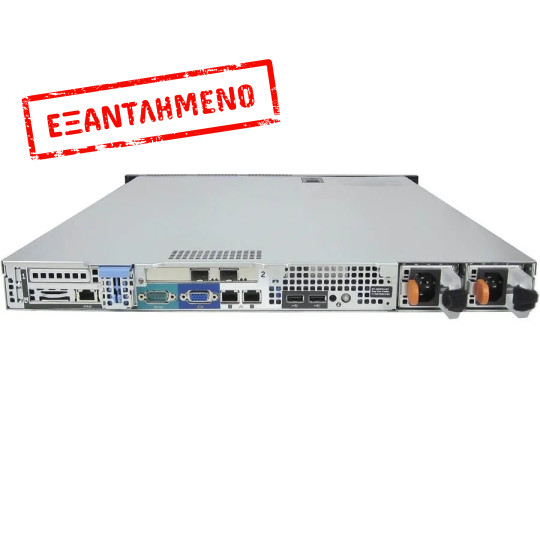 Refurbished Server Dell Poweredge R420 R1U E5-2430(6-cores)/16GB DDR3/2x600GB 10K/8xSFF/1xPSU/No ODD