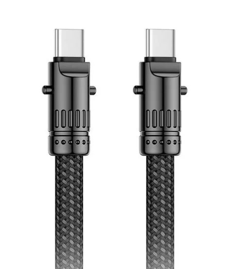 XO NB-Q288B Καλώδιο Κράμα Ψευδαργύρου Type-c σε Type-c 60W XO NB-Q288B Καλώδιο Κράμα Ψευδαργύρου Type-c σε Type-c 60W