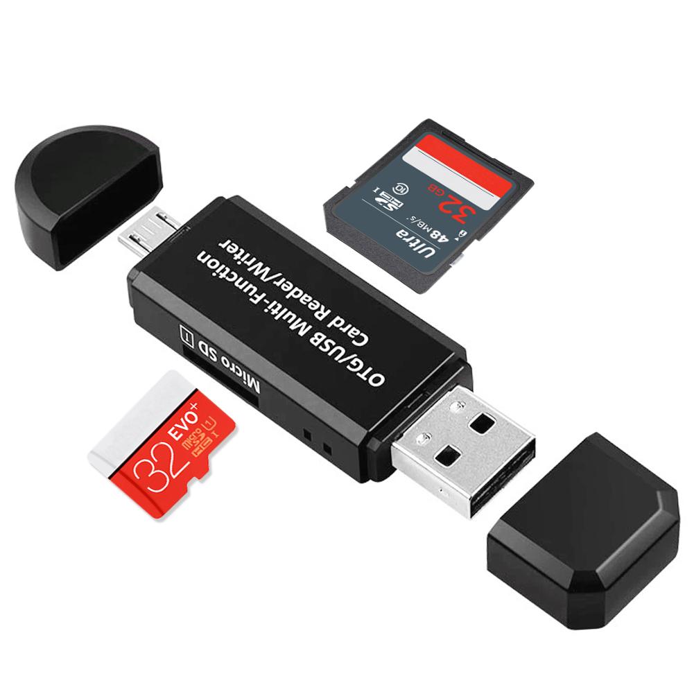 Μετατροπέας USB 2in1 Micro Card Reader Μετατροπέας USB 2in1 Micro Card Reader
