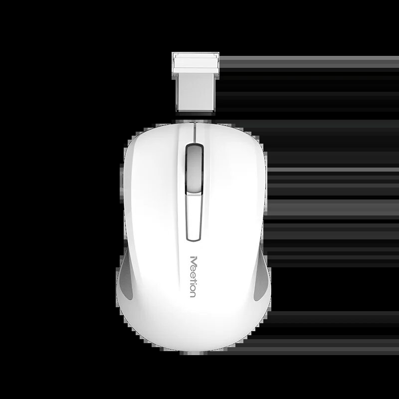 Meetion MT-MINIGO Silent Mini 2.4G Optical Ασύρματο Ποντίκι Άσπρο Meetion MT-MINIGO Silent Mini 2.4G Optical Ασύρματο Ποντίκι Άσπρο