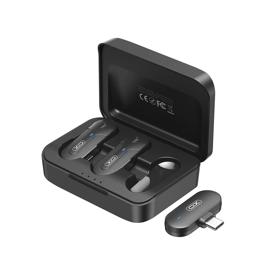 XO MKF09A TypeC 1 έως 2 ασύρματο μικρόφωνο κλιπ γιακά XO MKF09A TypeC 1 έως 2 ασύρματο μικρόφωνο κλιπ γιακά