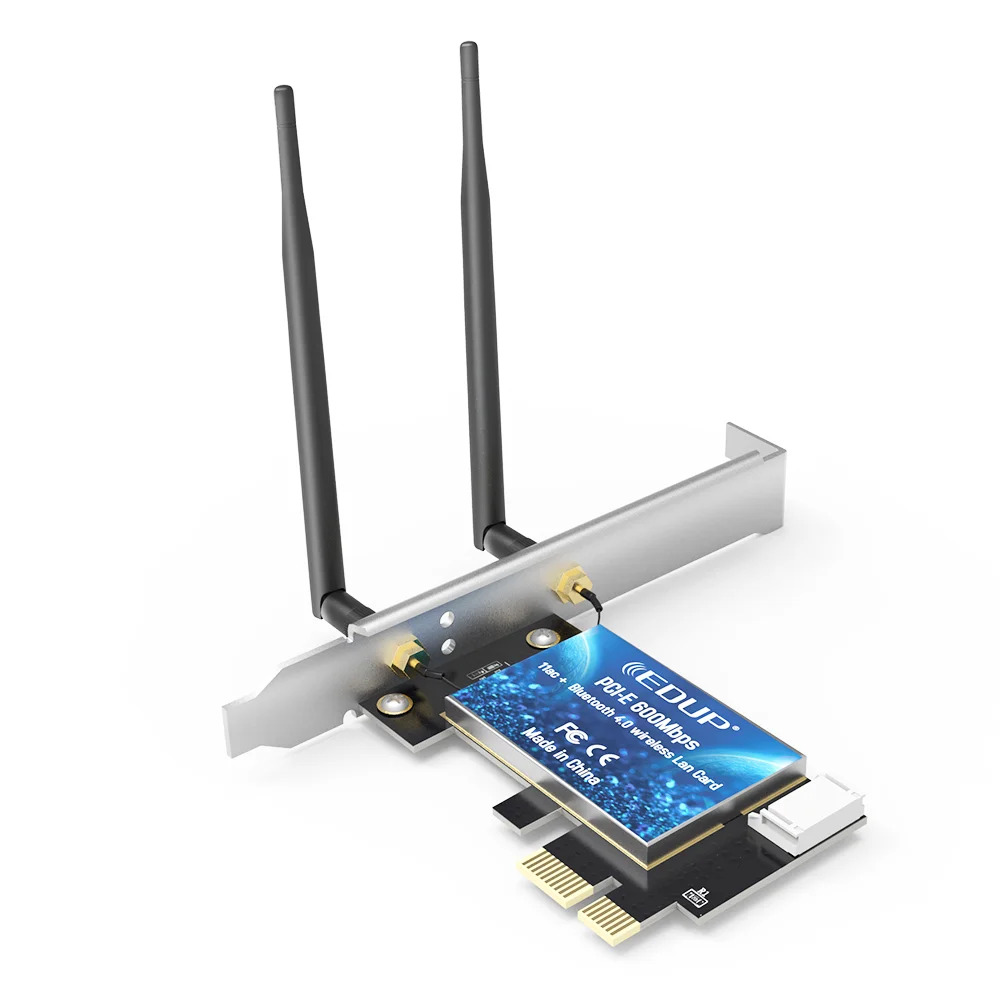 EDUP EP-9619 AC600 WiFi + Bluetooth 4.2 Network Card EDUP EP-9619 AC600 WiFi + Bluetooth 4.2 Network Card