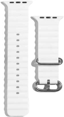 XO BT02A Marine Λουράκι Ρολογιού Σιλικόνης Universal Λευκό 38/40/41mm XO BT02A Marine Λουράκι Ρολογιού Σιλικόνης Universal Λευκό 38/40/41mm