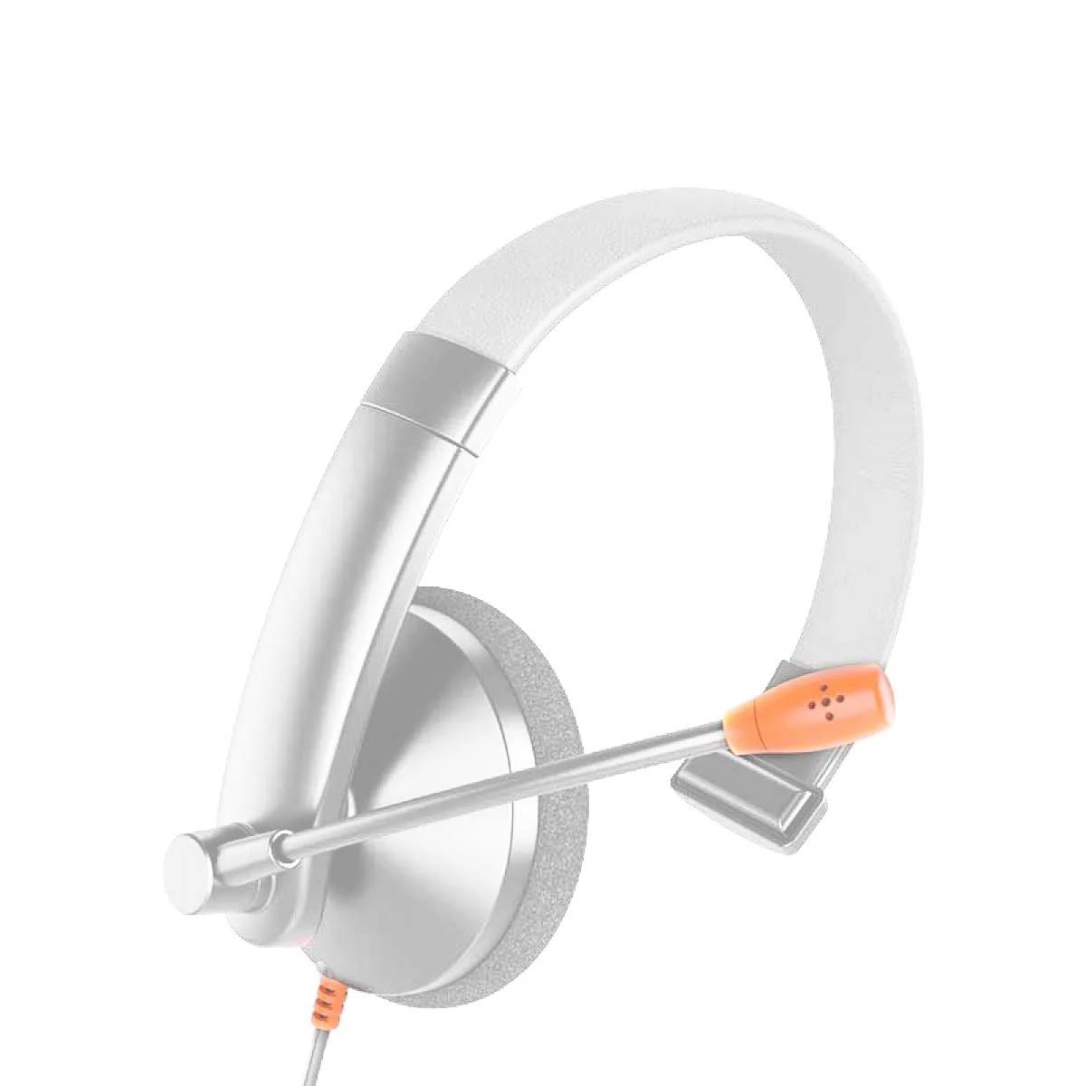 Meetion HP002U Ενσύρματο Ακουστικό Τηλεφωνίας USB / Λευκό Meetion HP002U Ενσύρματο Ακουστικό Τηλεφωνίας USB / Λευκό