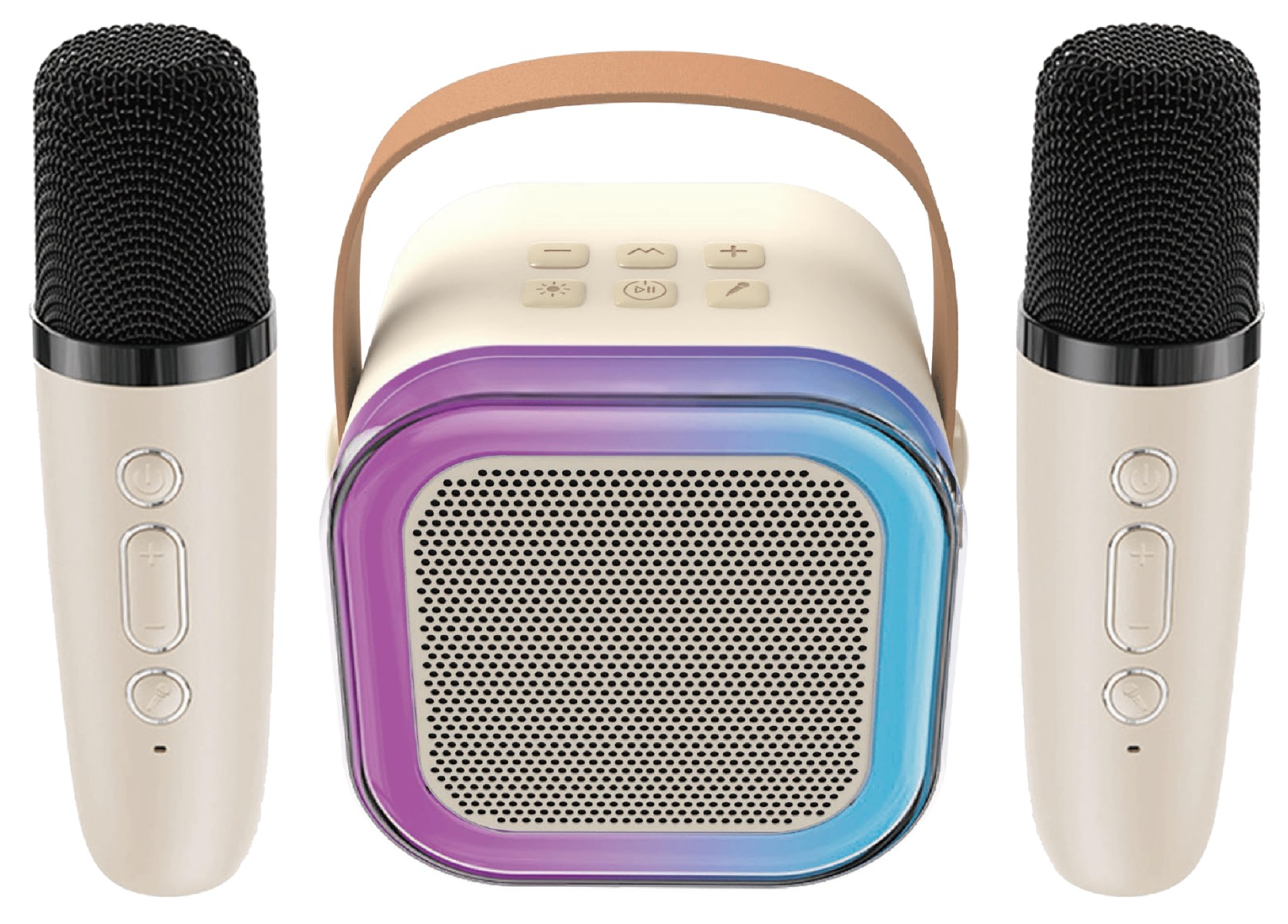 ATC-13 Ασύρματο Ηχείο Καραόκε με 2 Μικρόφωνα 5W RGB ATC-13 Ασύρματο Ηχείο Καραόκε με 2 Μικρόφωνα 5W RGB