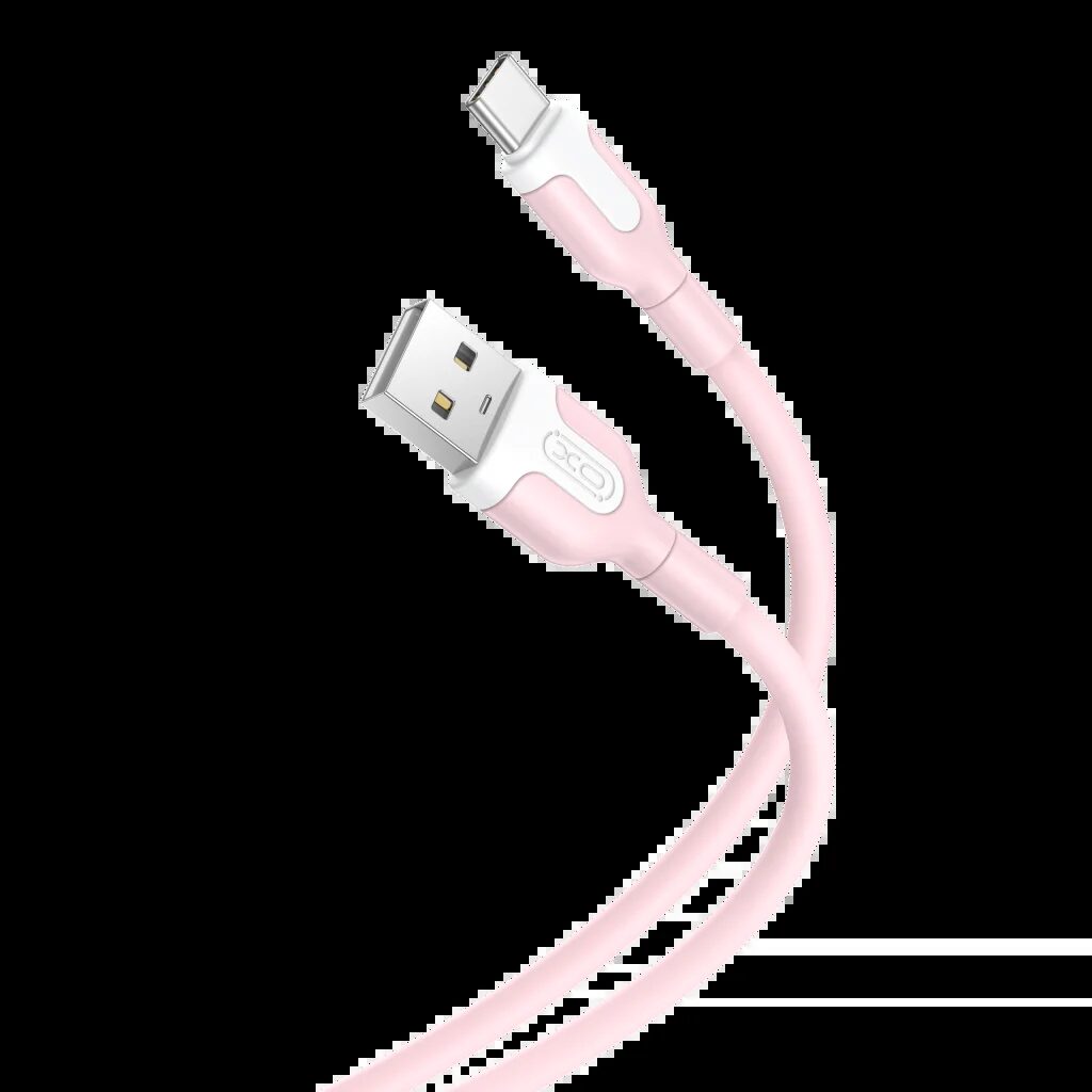 XO NB212 2.1A USB Καλώδιο Για Type-C 1m Ρόζ XO NB212 2.1A USB Καλώδιο Για Type-C 1m Ρόζ