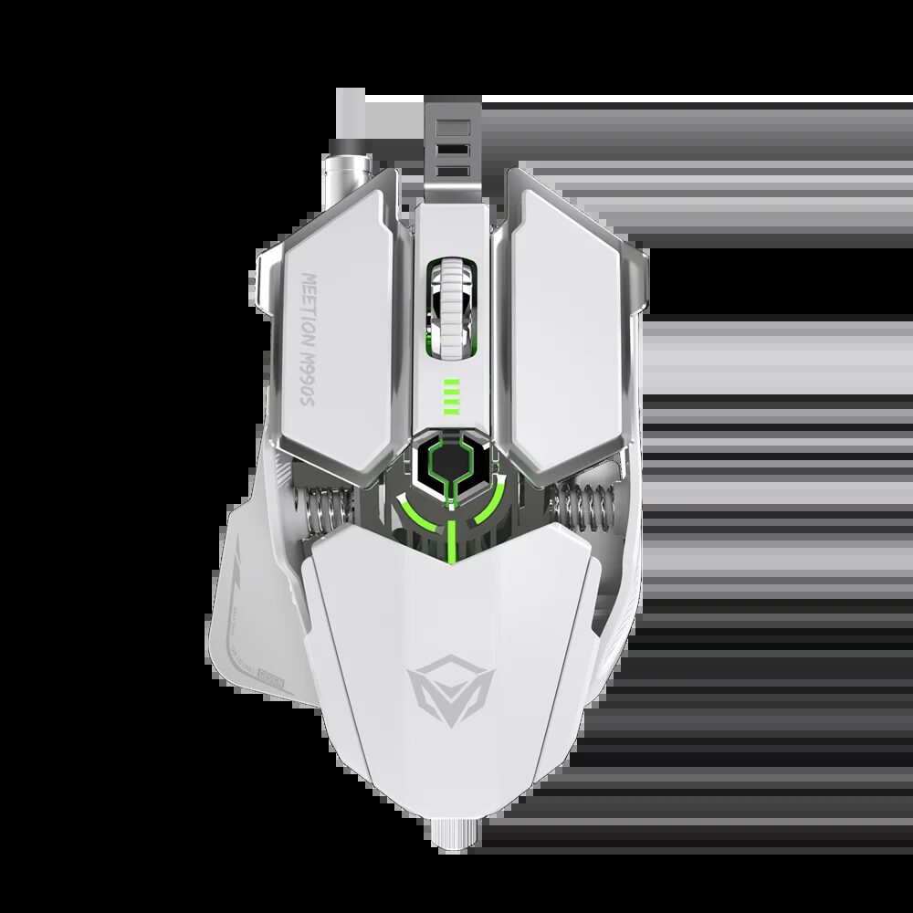 Meetion MT-M990S Μηχανικό Gaming Ποντίκι / Άσπρο Meetion MT-M990S Μηχανικό Gaming Ποντίκι / Άσπρο