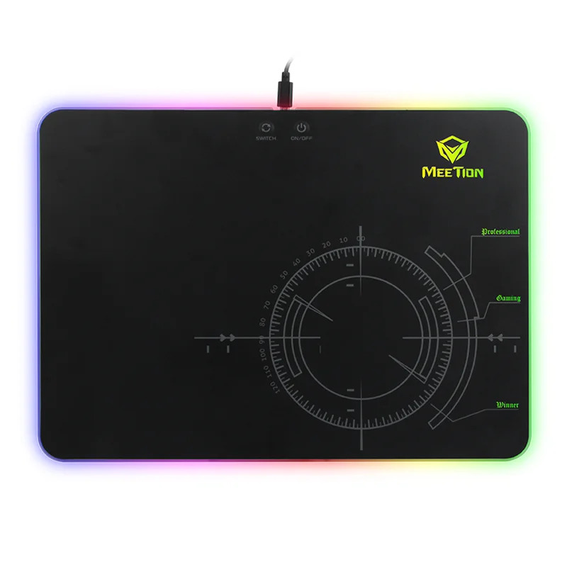 Meetion MT-P010 Φωτιζόμενο Gaming Mouse Pad Meetion MT-P010 Φωτιζόμενο Gaming Mouse Pad