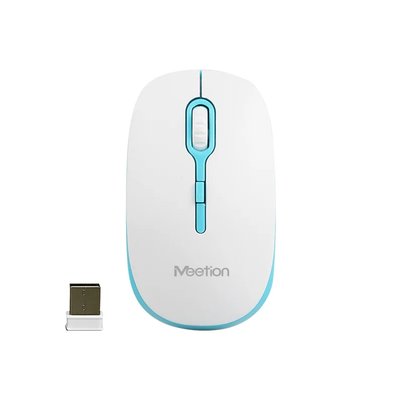Meetion MT-R547 Ασύρματο Ποντίκι 2.4G Άσπρο & Μπλέ Meetion MT-R547 Ασύρματο Ποντίκι 2.4G Άσπρο & Μπλέ