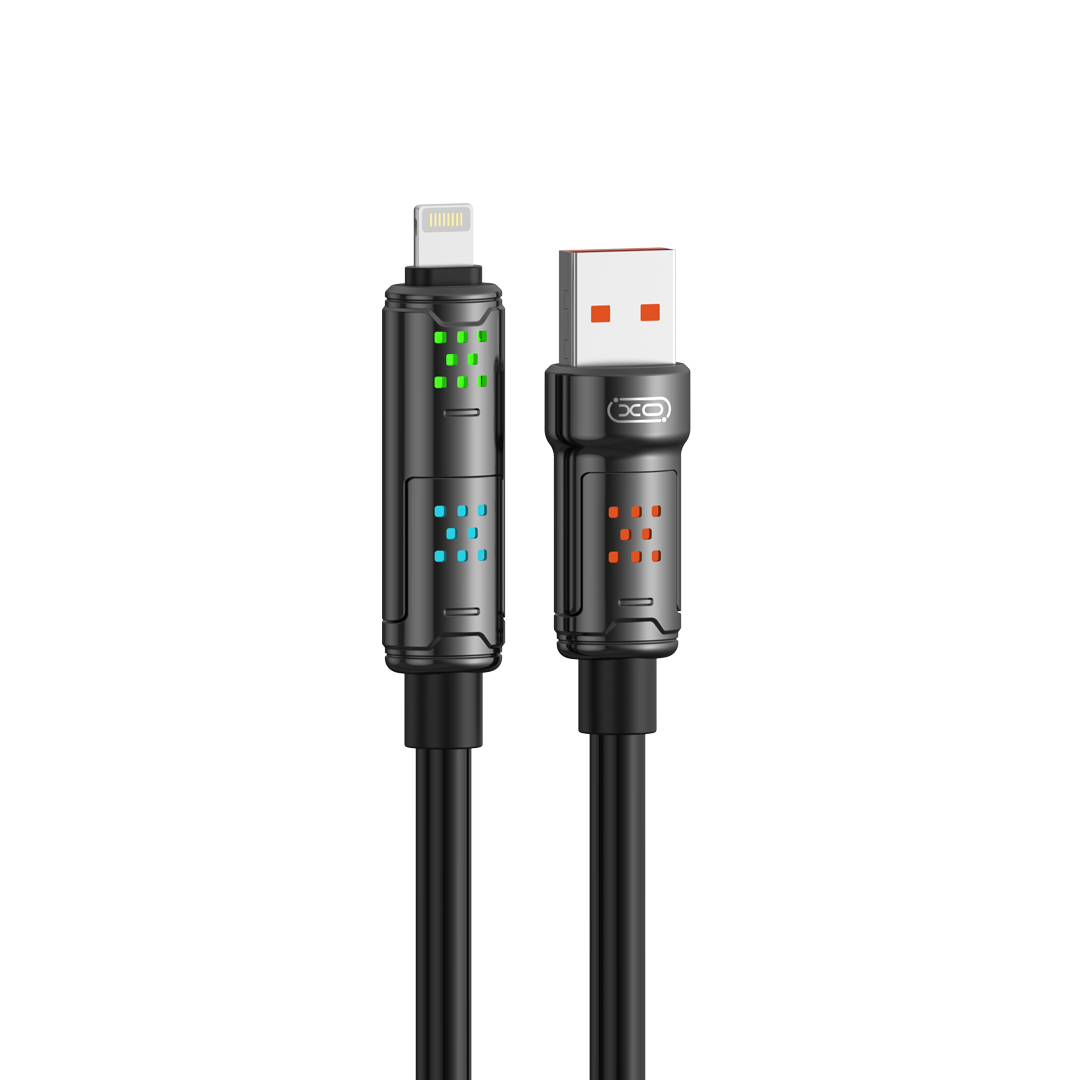 XO NB295 Καλώδιο Φόρτισης & Μεταφοράς Δεδομένων 4 σε 1 Μαύρο 1.2m XO NB295 Καλώδιο Φόρτισης & Μεταφοράς Δεδομένων 4 σε 1 Μαύρο 1.2m