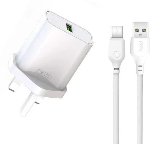 XO L103 (UK) QC3.0 18W Φορτιστής με Καλώδιο TYPE-C (NB103) XO L103 (UK) QC3.0 18W Φορτιστής με Καλώδιο TYPE-C (NB103)