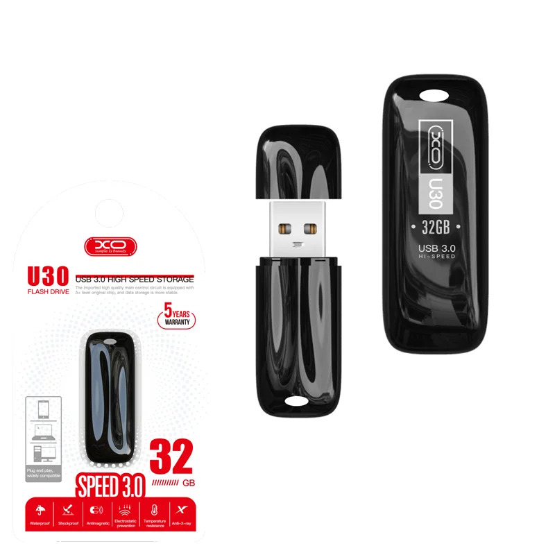 XO Στικάκι 32GB U30 USB 3.0 XO Στικάκι 32GB U30 USB 3.0