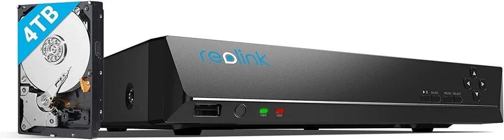 REOLINK 16 CHANNEL 4K PoE NETWORK VIDEO RECORDER FOR SECURITY CAMERA SYSTEM /w HDD 4TB | NEW REOLINK 16 CHANNEL 4K PoE NETWORK VIDEO RECORDER FOR SECURITY CAMERA SYSTEM /w HDD 4TB | NEW