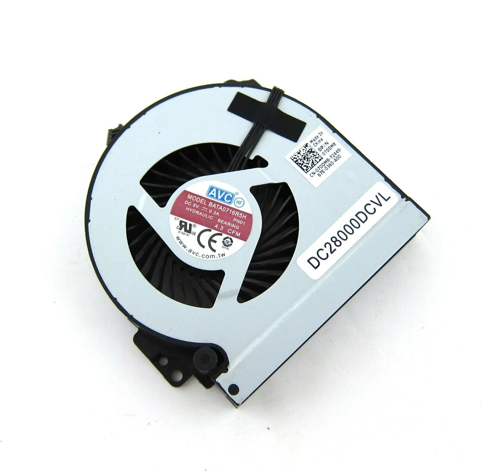 CPU FAN FOR NB DELL PRECISION M6800 (SMALLER FAN) CPU FAN FOR NB DELL PRECISION M6800 (SMALLER FAN)