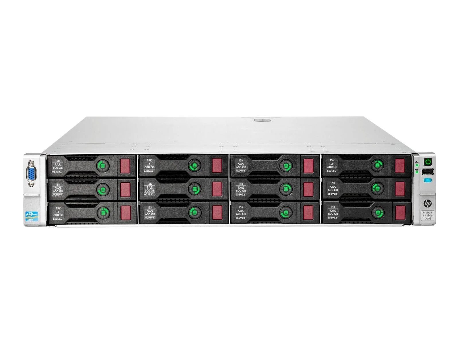 HP Proliant DL380p G8 (8xSFF) 2 x Xeon E5-2650 v2 (8-Cores)/32GB/P420-1GB/2x750W/No ILO/No Rails HP Proliant DL380p G8 (8xSFF) 2 x Xeon E5-2650 v2 (8-Cores)/32GB/P420-1GB/2x750W/No ILO/No Rails