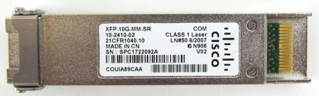 SFP CISCO 10G 850nm Duplex LC DOM 300m XFP MMF SFP CISCO 10G 850nm Duplex LC DOM 300m XFP MMF