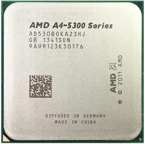 CPU AMD A4-5300B 3.40Ghz 2C 2MB FM2 CPU AMD A4-5300B 3.40Ghz 2C 2MB FM2