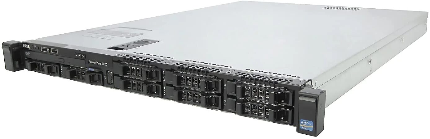 Dell Poweredge R420 (8xSFF) Xeon E5-2403 (4-Cores)/32GB/H710/1x550W/No Rails Dell Poweredge R420 (8xSFF) Xeon E5-2403 (4-Cores)/32GB/H710/1x550W/No Rails