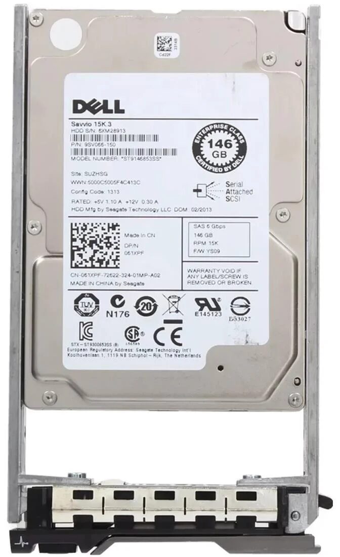 HDD DELL 146GB SAS 6G 2.5" 15K HDD DELL 146GB SAS 6G 2.5" 15K