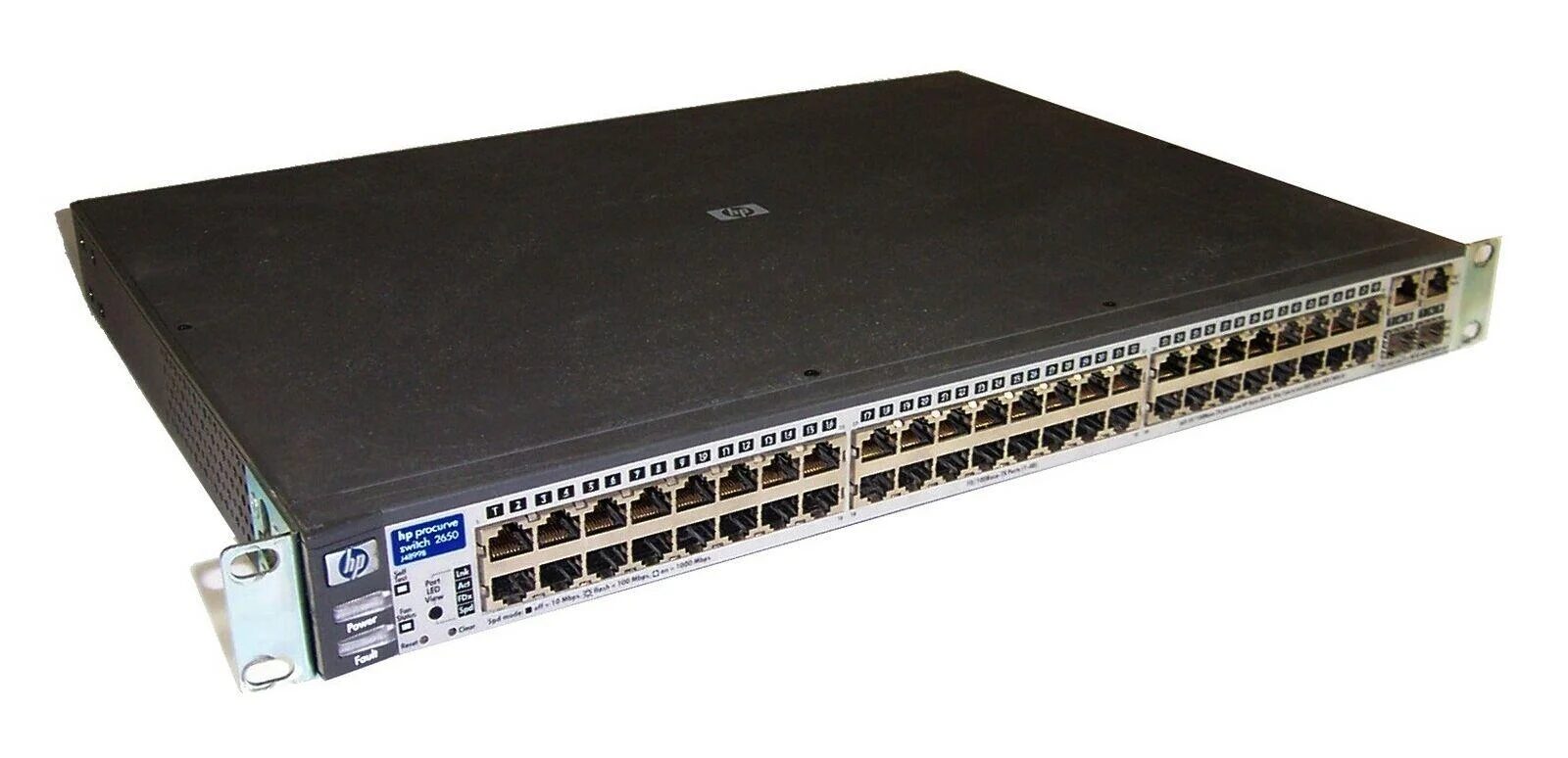 SWITCH HP PROCURVE 2650 48-Ports 10/100 (2) 1G SFP No w/ Rkmnts SWITCH HP PROCURVE 2650 48-Ports 10/100 (2) 1G SFP No w/ Rkmnts