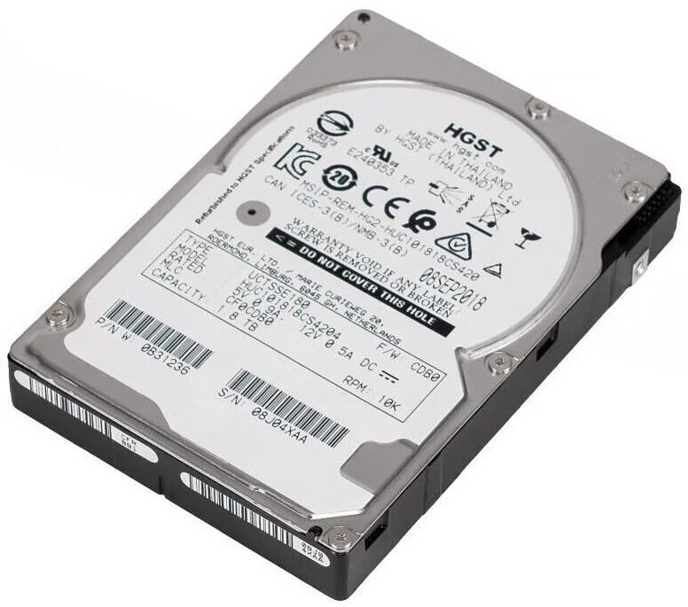 HDD HITACHI 1.8TB SAS 12G 2.5" 10K HDD HITACHI 1.8TB SAS 12G 2.5" 10K