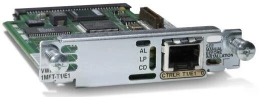 Cisco VWIC2-1MFT-T1/E1 Multiflex Trunk Voice WAN Interface Card Cisco VWIC2-1MFT-T1/E1 Multiflex Trunk Voice WAN Interface Card