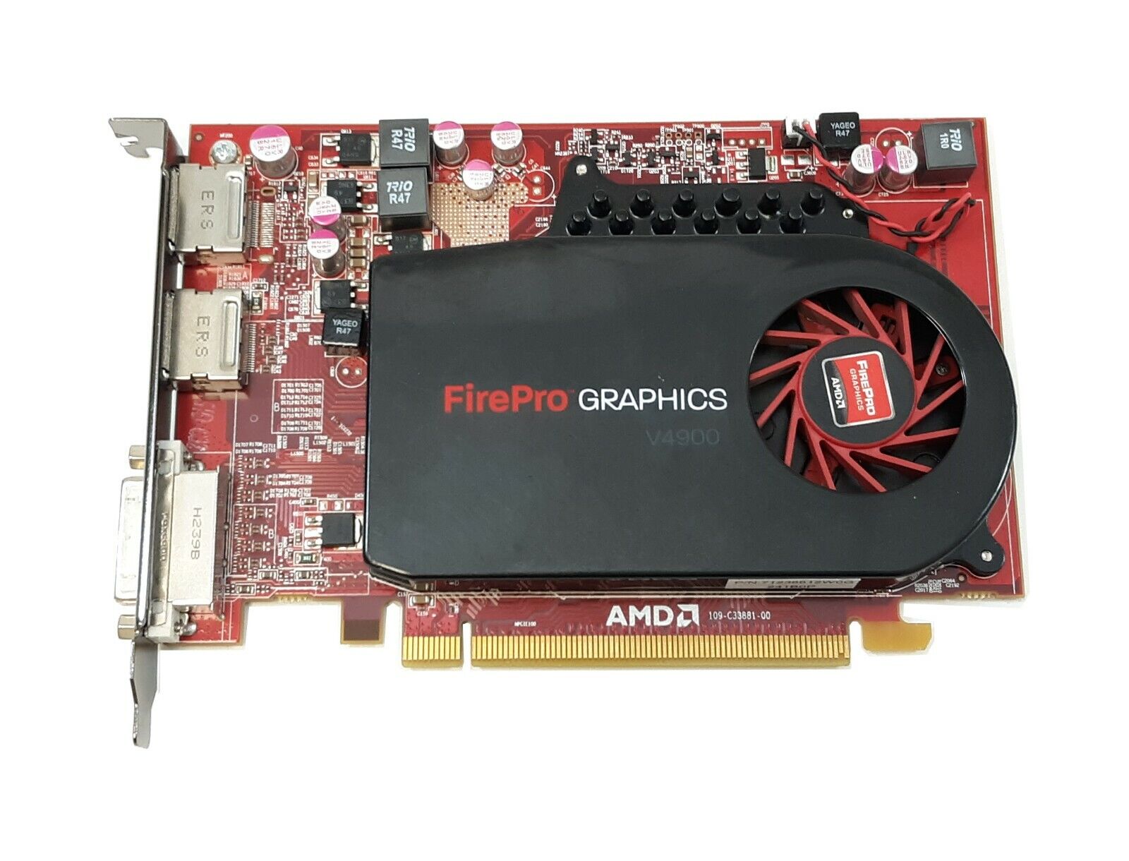 VGA AMD FIREPRO V4900 1GB GDDR5 (1) DVI-D (2) DP PCI-e F.P. VGA AMD FIREPRO V4900 1GB GDDR5 (1) DVI-D (2) DP PCI-e F.P.