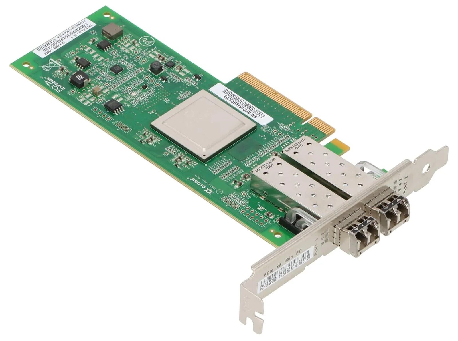 NIC IBM QLOGIC QLE2562-IBMX 2-ports 8GB PCI-E F.P. HBA NIC IBM QLOGIC QLE2562-IBMX 2-ports 8GB PCI-E F.P. HBA