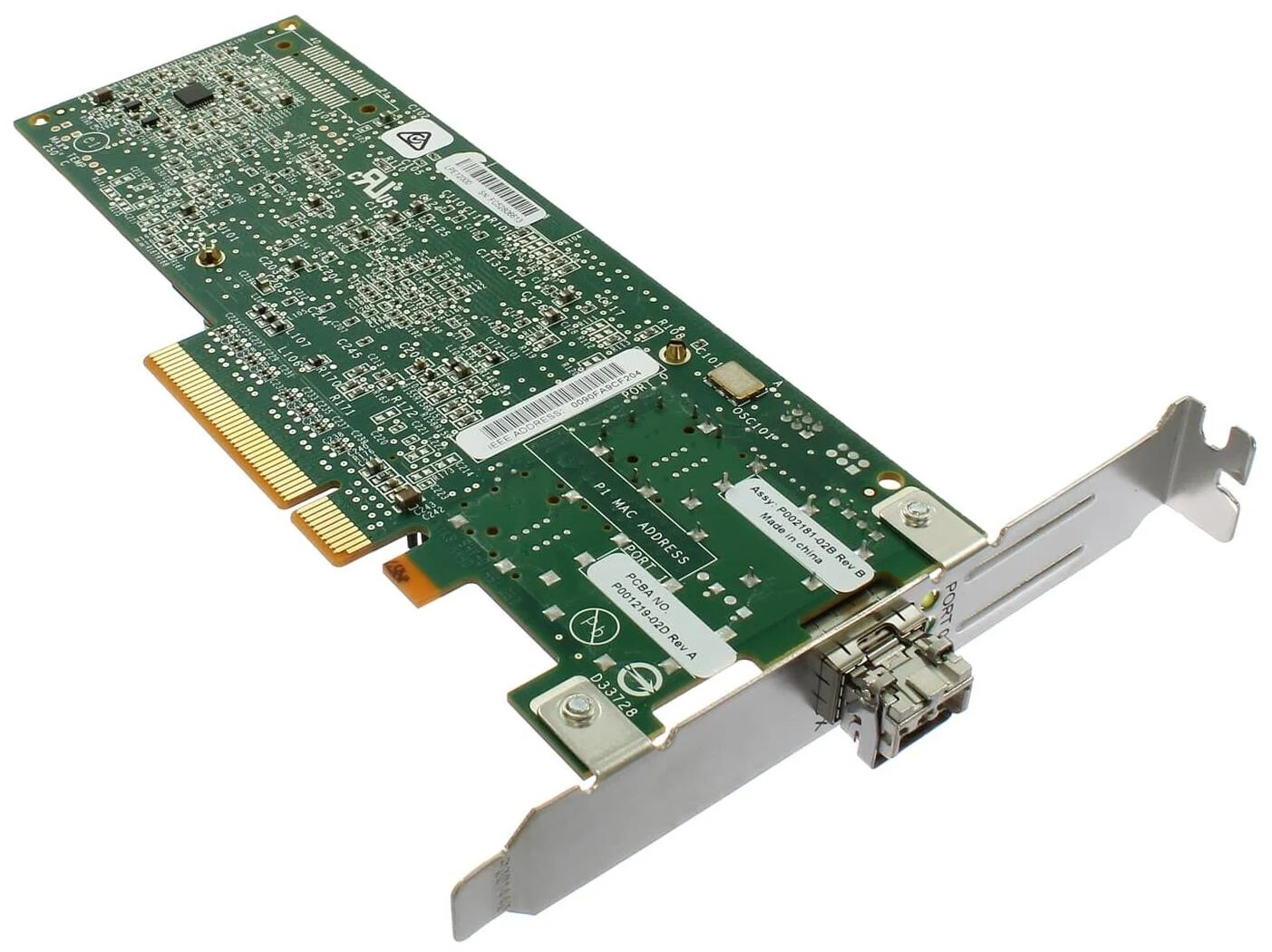 NIC IBM EMULEX 1-port 8GB PCI-E F.P. HBA NIC IBM EMULEX 1-port 8GB PCI-E F.P. HBA