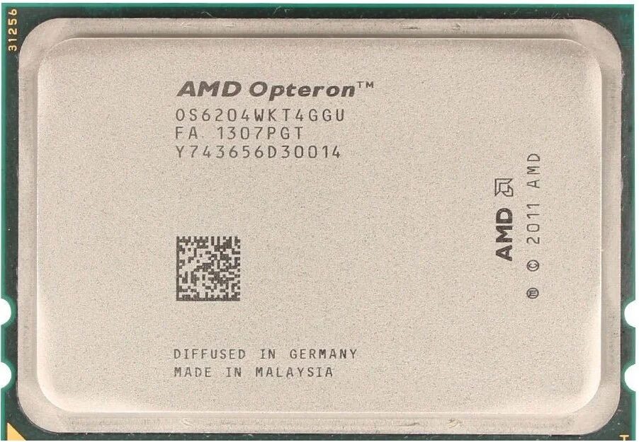 CPU AMD Opteron 6204 3.30Ghz 4C 16MB G34 CPU AMD Opteron 6204 3.30Ghz 4C 16MB G34
