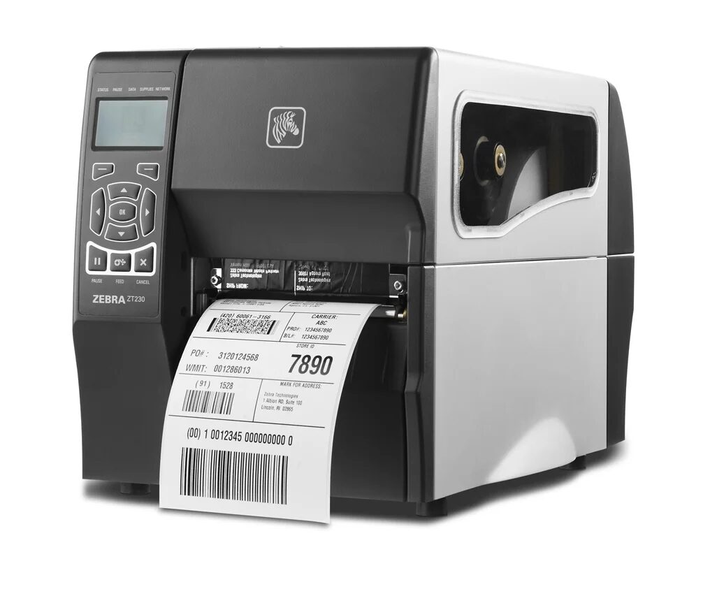PRINTER Barcode Zebra ZT230 203dpi 114mm USB/Serial/Parallel PRINTER Barcode Zebra ZT230 203dpi 114mm USB/Serial/Parallel