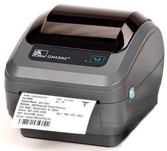PRINTER Barcode Zebra GX420D 203dpi 104mm USB/Serial/Parallel with Cutter PRINTER Barcode Zebra GX420D 203dpi 104mm USB/Serial/Parallel with Cutter