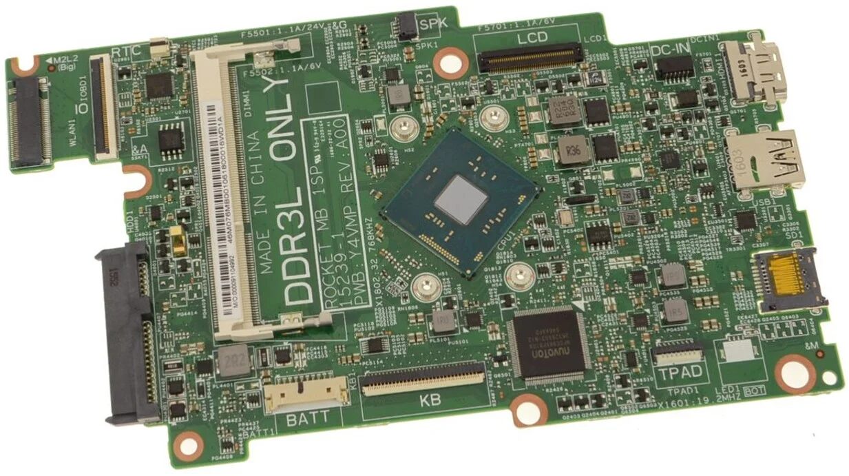 MB FOR NB DELL INSPIRON 11-3162/3164 CPU (CEL-N3060) MB FOR NB DELL INSPIRON 11-3162/3164 CPU (CEL-N3060)