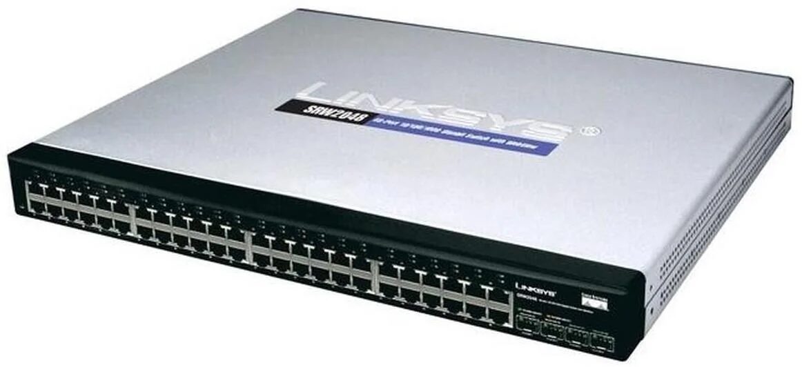 SWITCH CISCO SRW2048-K9 48-Ports Gigabit (2) 1G SFP w/ Rkmnts SWITCH CISCO SRW2048-K9 48-Ports Gigabit (2) 1G SFP w/ Rkmnts