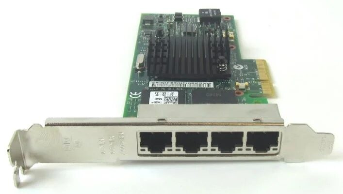 NIC DELL INTEL i350-T4 ADAPTER 4-ports 1GB PCI-E F.P. NIC DELL INTEL i350-T4 ADAPTER 4-ports 1GB PCI-E F.P.