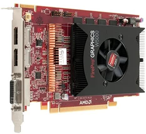 VGA DELL AMD FIREPRO W5000 2GB GDDR5 (1) DVI-D (2) DP PCI-e F.P. VGA DELL AMD FIREPRO W5000 2GB GDDR5 (1) DVI-D (2) DP PCI-e F.P.