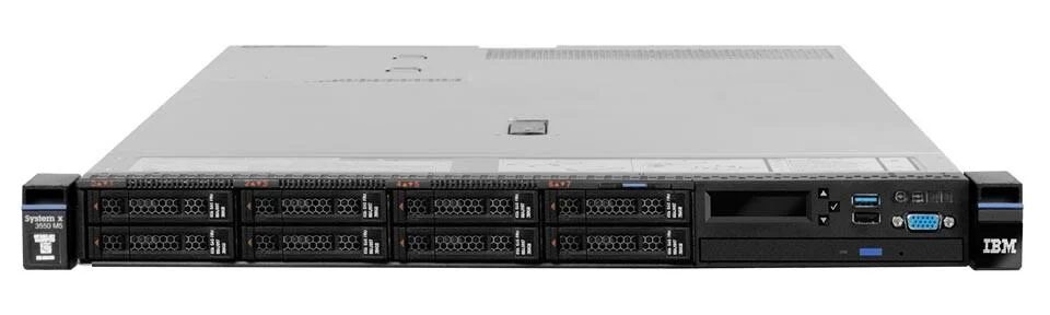 Lenovo X3550 M5 (8xSFF) Xeon E5-2620 v3/32GB/M5210/2x550W/No Rails Lenovo X3550 M5 (8xSFF) Xeon E5-2620 v3/32GB/M5210/2x550W/No Rails