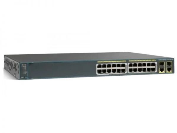 SWITCH CISCO Catalyst 2960 Plus 24-Ports 10/100 (2) 1G SFP w/ Rkmnts SWITCH CISCO Catalyst 2960 Plus 24-Ports 10/100 (2) 1G SFP w/ Rkmnts