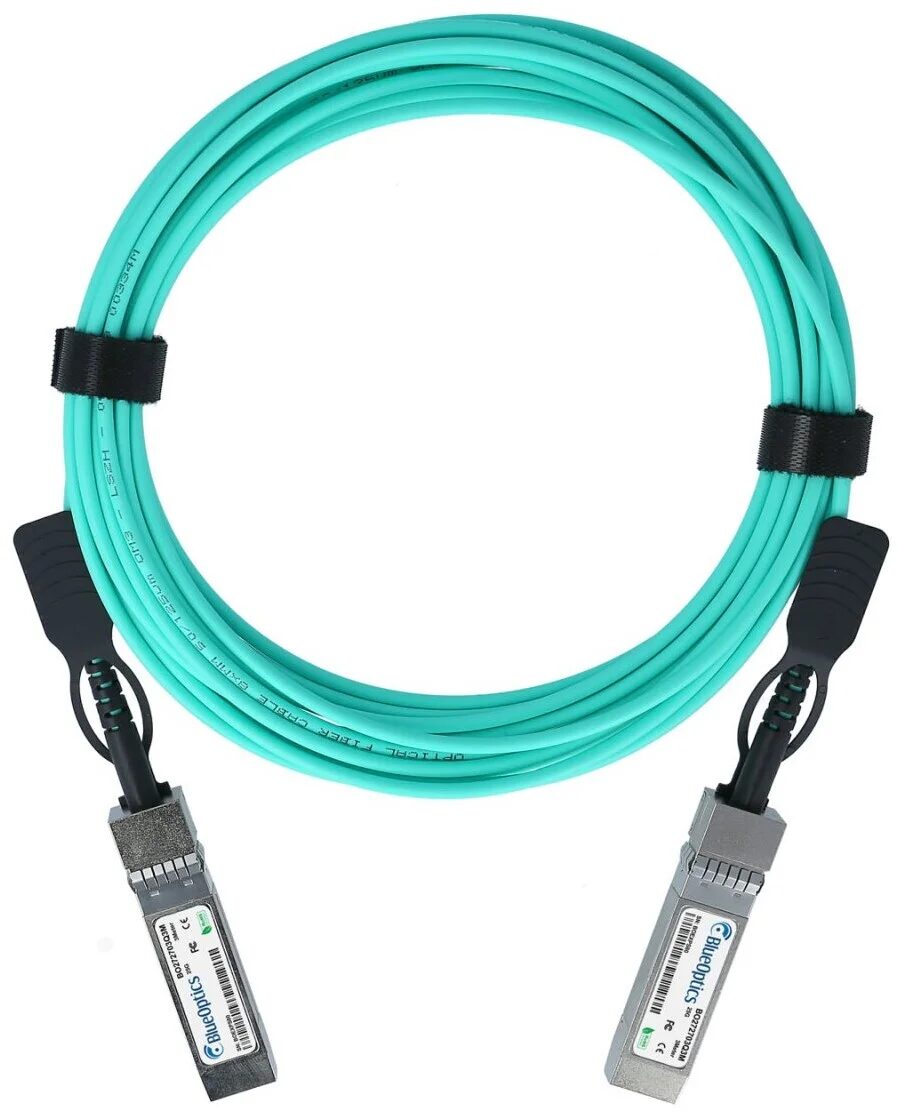 DELL SFP28 BLUEOPTICS ACTIVE OPTICAL CABLE 25GBase-SR 15M NEW DELL SFP28 BLUEOPTICS ACTIVE OPTICAL CABLE 25GBase-SR 15M NEW