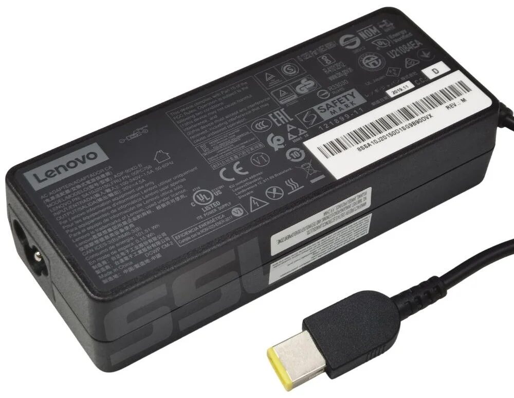 PSU 90W FOR NB LENOVO RECTANGLE SLIM TIP PSU 90W FOR NB LENOVO RECTANGLE SLIM TIP