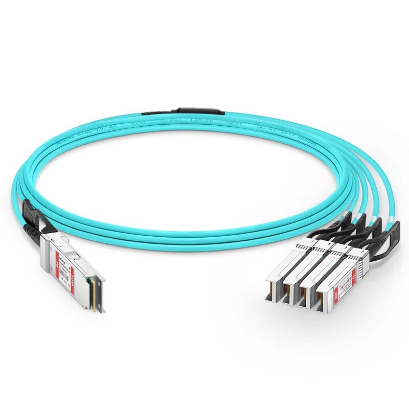 Cable Dell AOC-Q28-4S28-25G-30M 100G QSFP28 to 4x25GSFP28 Breakout Active Optical 30m QSFP-4SFP25G-AOC30M NEW Cable Dell AOC-Q28-4S28-25G-30M 100G QSFP28 to 4x25GSFP28 Breakout Active Optical 30m QSFP-4SFP25G-AOC30M NEW