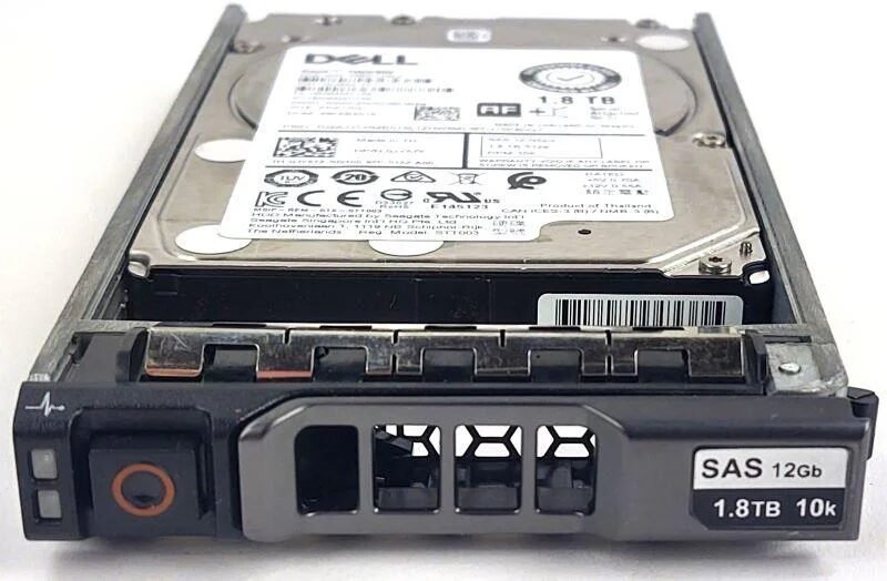 HDD DELL 1.8TB SAS 12G 2.5" 10K HDD DELL 1.8TB SAS 12G 2.5" 10K