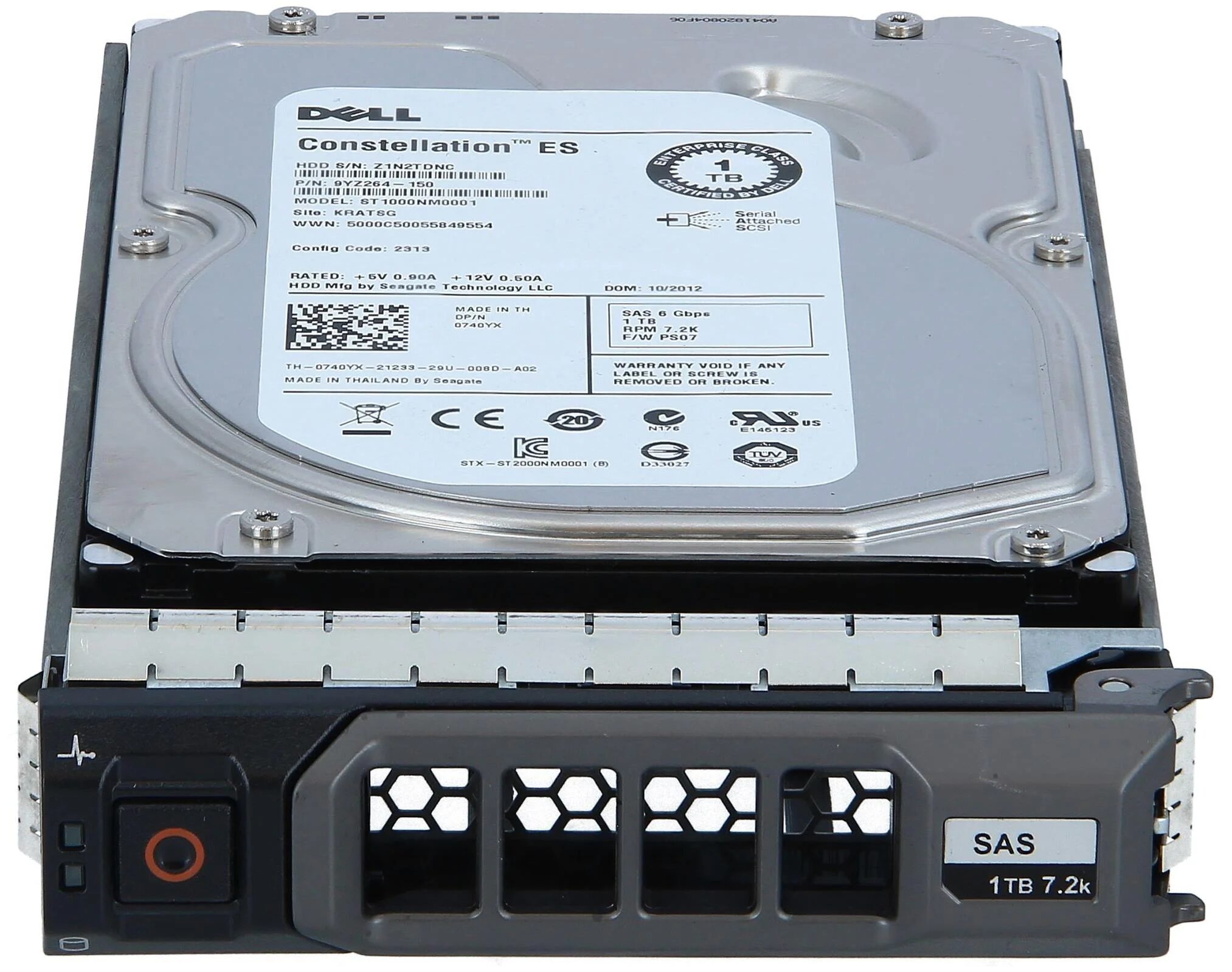HDD DELL 1TB SAS 6G 3.5" 7.2K HDD DELL 1TB SAS 6G 3.5" 7.2K